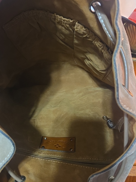 Patrica Nash Suede Studded Wekend Backpack - Taupe main image 10